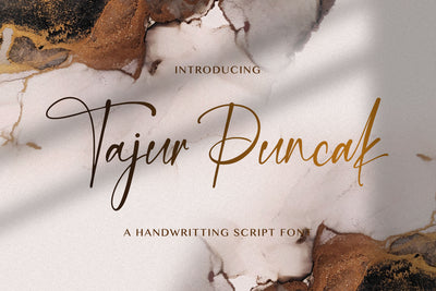 Tajur Puncak - Handwritten Font Font StringLabs 
