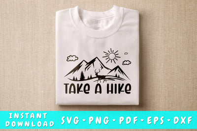 Take A Hike SVG SVG HappyDesignStudio 