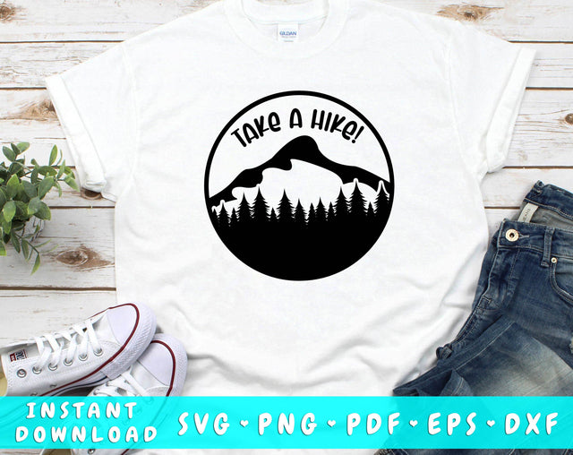 Take A Hike SVG SVG HappyDesignStudio 