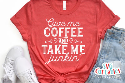 Take Me Junkin svg - Yard Sale Cut File - Thrift Store svg - dxf - eps - png - Cut File - Silhouette - Cricut File - Digital Download SVG Svg Cuttables 