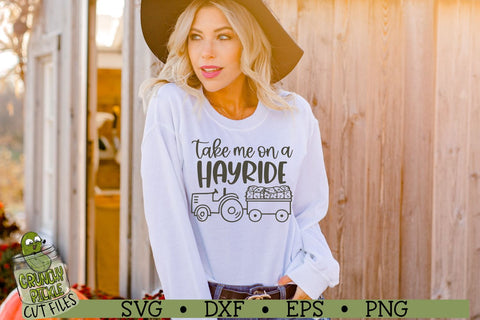 Take Me on a Hayride SVG File SVG Crunchy Pickle 