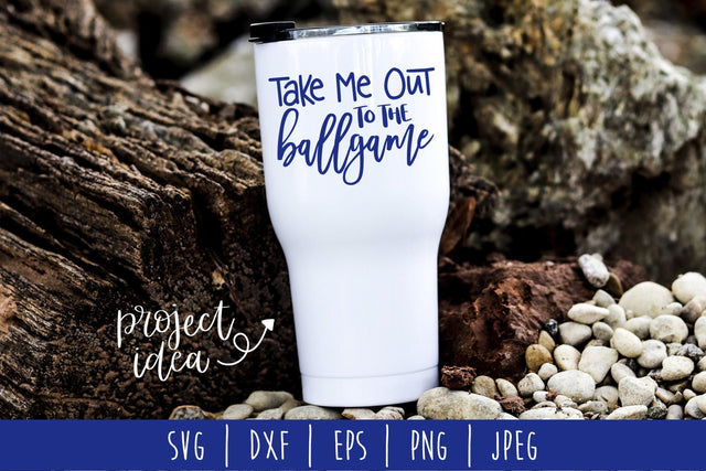 Take Me Out to the Ballgame SVG SavoringSurprises 