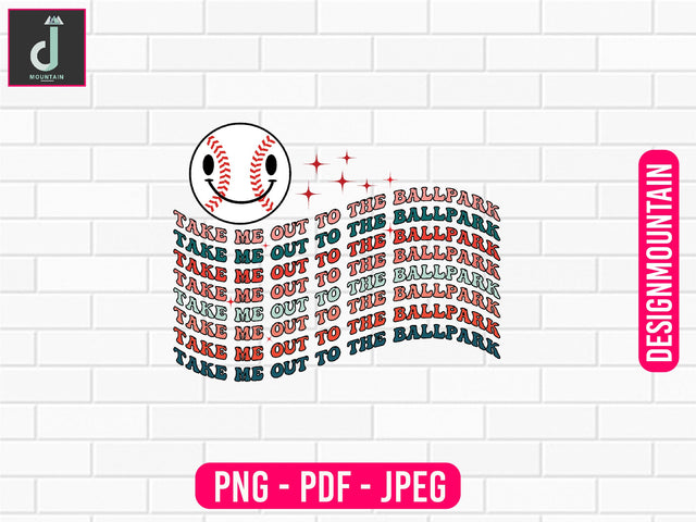 take me out to the ballpark design Sublimation Alihossainbd 