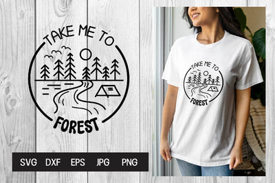 Take me to forest svg, dxf, eps, png, jpg SVG dadan_pm 