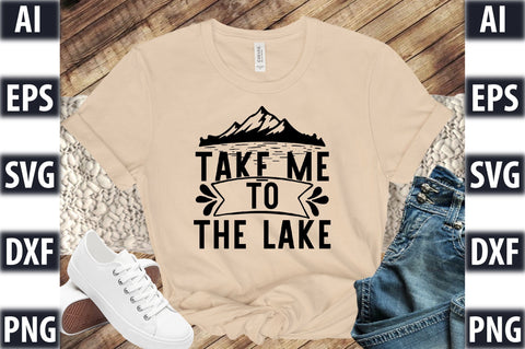 Take me to the lake SVG SVGista 