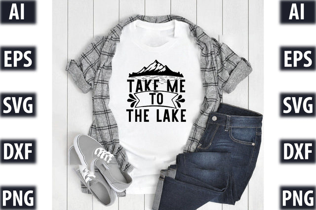 Take me to the lake SVG SVGista 
