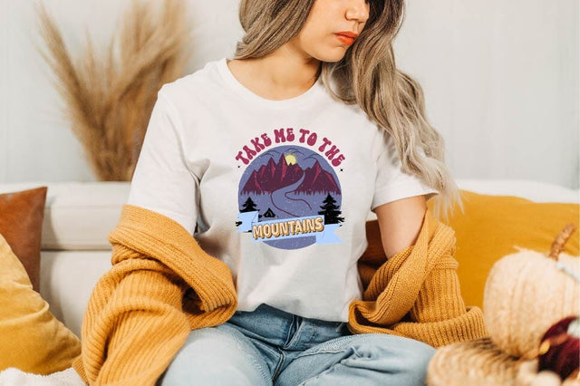 Take Me to the Mountains Sublimation SVGArt 