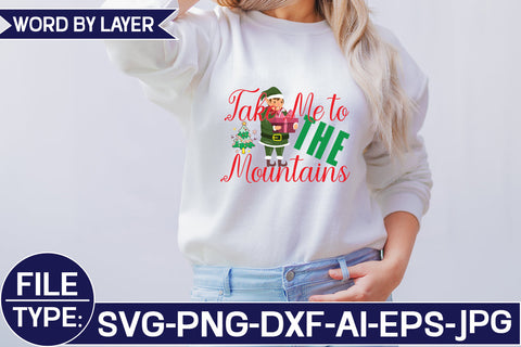Take Me to the Mountains SVG Cut File SVG Studio Innate 