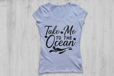 Take Me To The Ocean| Nautical SVG Cutting Files SVG CosmosFineArt 