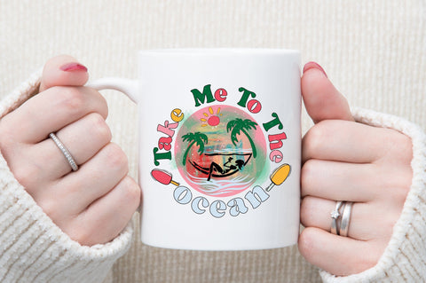 Take Me To The Ocean PNG Sublimation Sublimation designartist 