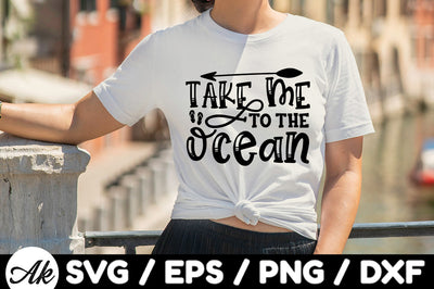 Take me to the ocean svg SVG akazaddesign 