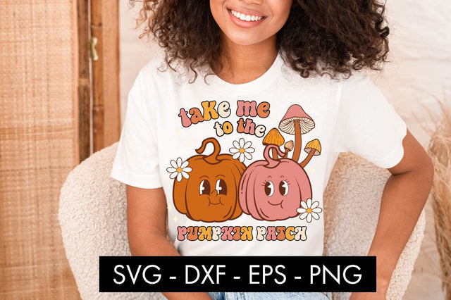 Take Me To The Pumpkin Patch SVG Cut File PNG SVG Freeling Design House 