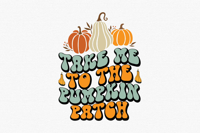 Take me to the pumpkin patch SVG designartist 