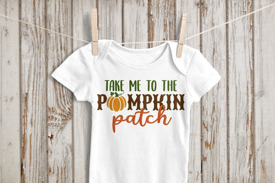 Take Me to the Pumpkin Patch SVG Designed by Geeks 