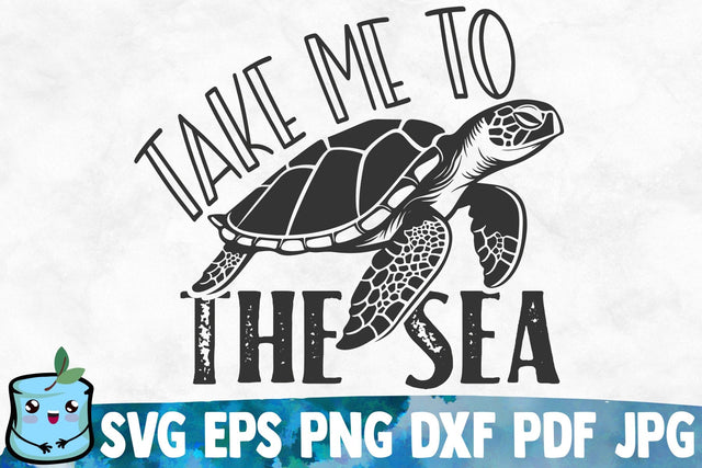 Take Me To The Sea SVG MintyMarshmallows 