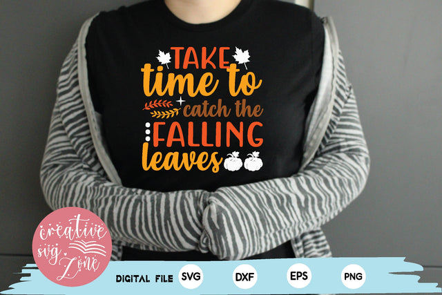 take time to catch the falling leaves SVG md faruk hossain 