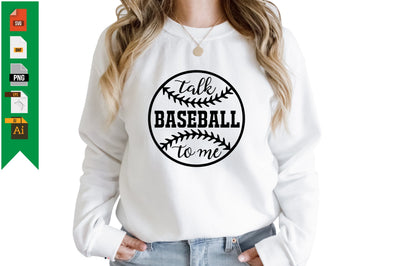 Talk Baseball to Me SVG Craftlabsvg24 