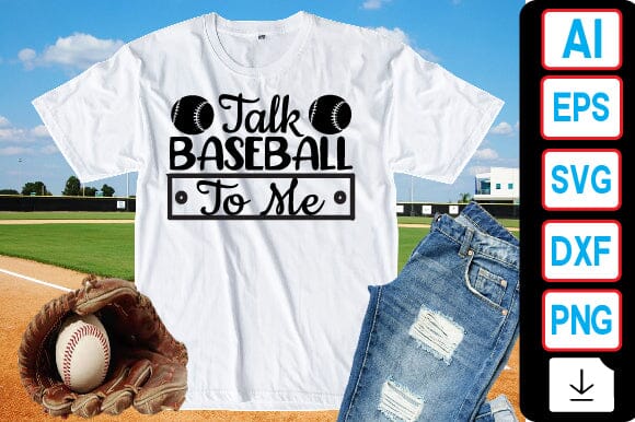 Talk Baseball to Me SVG Craftlabsvg24 