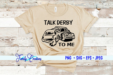 Talk Derby To Me SVG Family Creations 