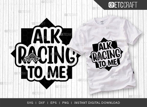 Talk Racing To Me SVG Bundle, Car Racing Svg, Racing Flag Svg, Sports ...