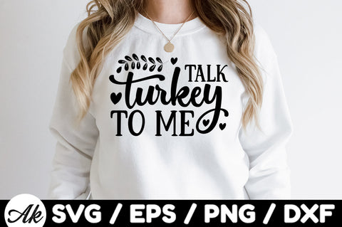 Talk turkey to me svg SVG akazaddesign 