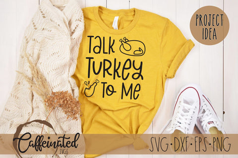 Talk Turkey To Me SVG SVG Caffeinated SVGs 