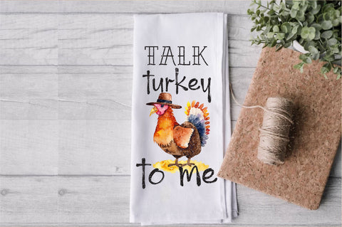 Talk Turkey To Me Thanksgiving Towel Sublimation Sublimation Jagonath Roy 
