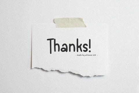 Talklessy Font Allouse.Studio 