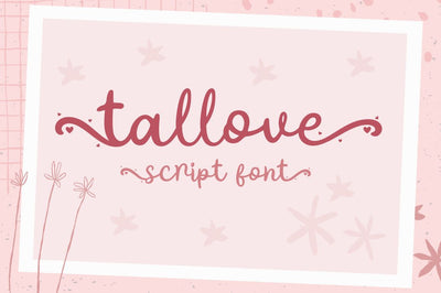 Tallove - Valentine Font Font Attype studio 