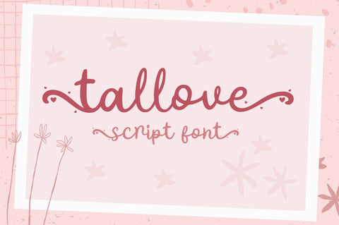 Tallove - Valentine Font Font Attype studio 