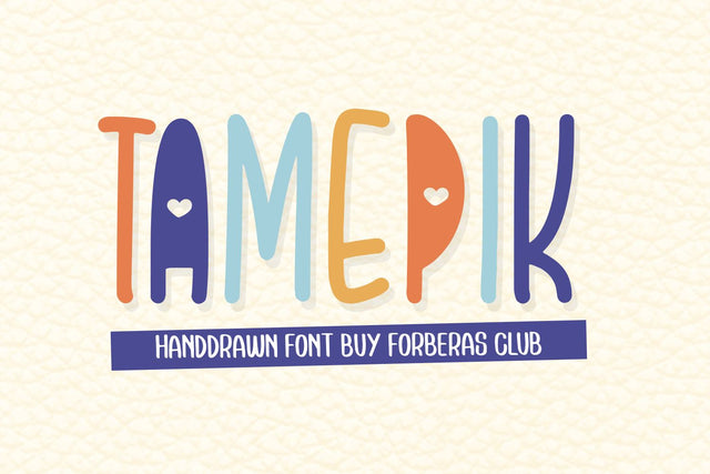 Tamepik Font Forberas 