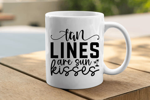 Tan lines are sun kisses SVG SVG Regulrcrative 