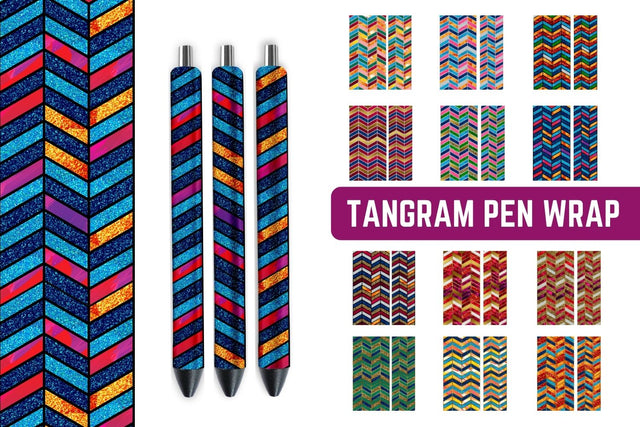 Tangram Pen Sublimation Sublimation SvgOcean 