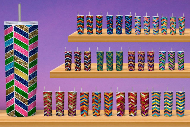 Tangram Tumbler Sublimation Sublimation SvgOcean 