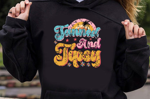 Tanned and Tipsy Sublimation SVGArt 