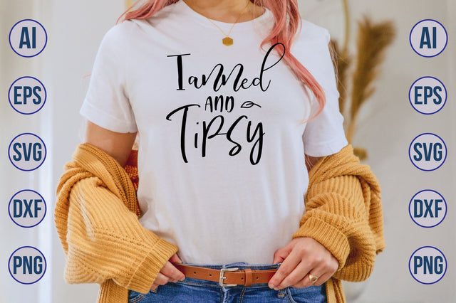 Tanned And Tipsy SVG SVG nirmal108roy 
