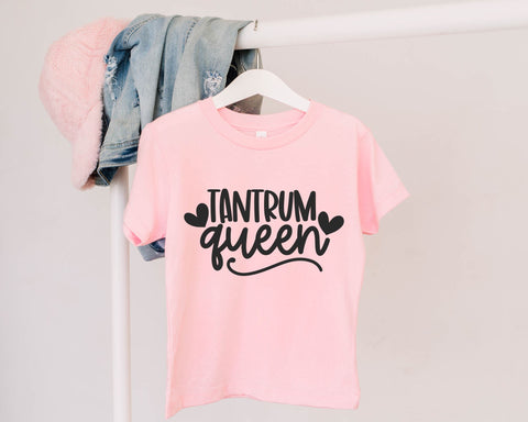 Tantrum Queen SVG | Kids Quote | Toddler Quote | PNG | DXF SVG Toteally SVG 