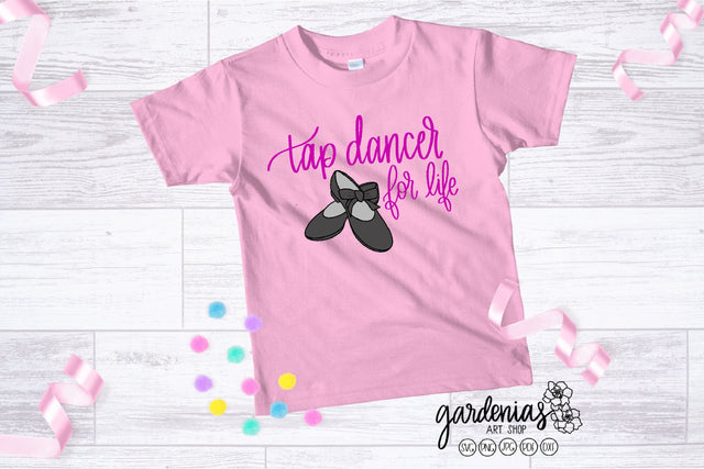 Tap Dancer for Life SVG Gardenias Art Shop 