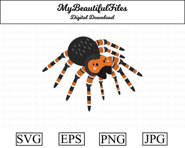 tarantula - insect SVG MyBeautifulFiles 