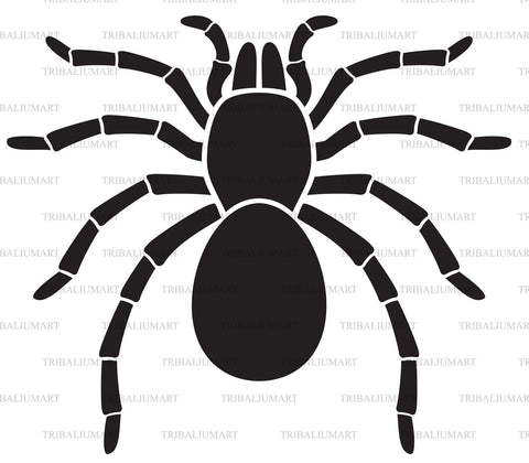 Tarantula Spider SVG TribaliumArtSF 