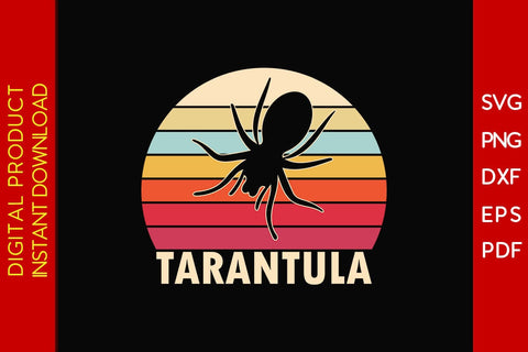 Tarantula SVG PNG PDF Cut File SVG Creativedesigntee 