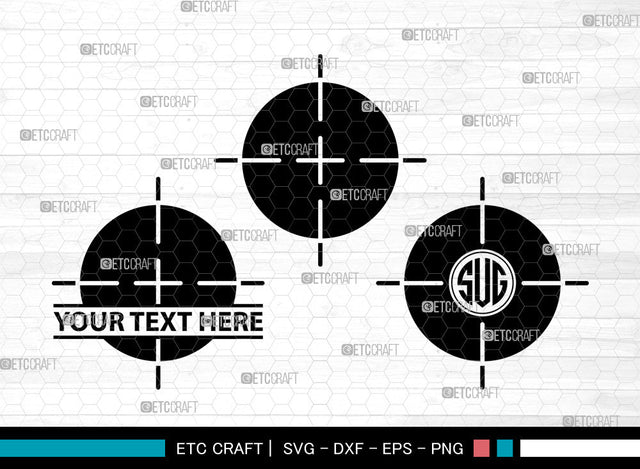 Target Icons Color, Target Svg, Gun Svg, Targets, Shooting Target, Target Bundle, Icon Bundle, Svg Cut File, Dxf, Eps, Png, SVG ETC Craft 