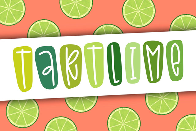Tartlime Font Kitaleigh 