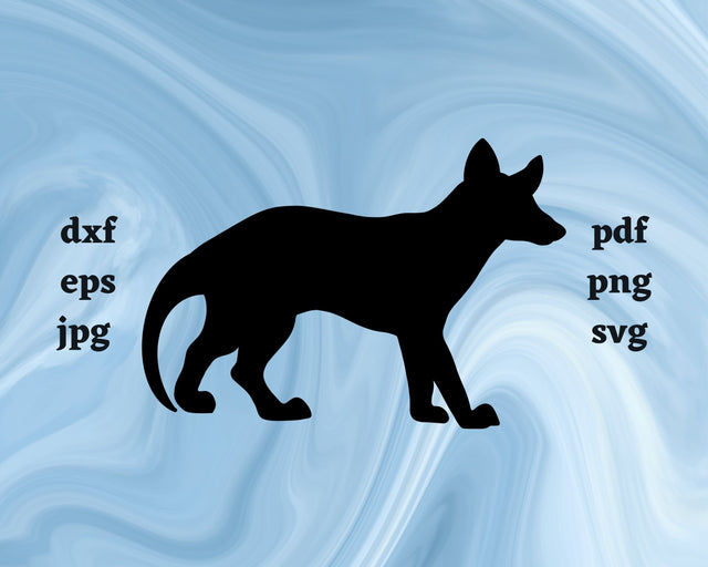 Tasmanian Tiger SVG Cut File SVG Northern Light SVG 