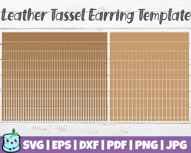 Tassel Earrings SVG MintyMarshmallows 