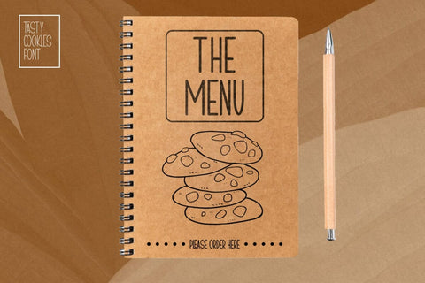 Tasty Cookies - Sweet Display Font Font Masyafi Studio 