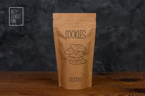 Tasty Cookies - Sweet Display Font Font Masyafi Studio 