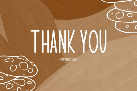 Tasty Cookies - Sweet Display Font Font Masyafi Studio 