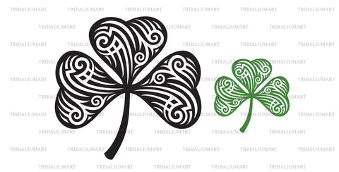 Tattoo clover SVG TribaliumArtSF 