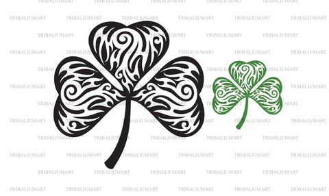 Tattoo clover SVG TribaliumArtSF 